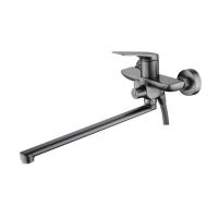Смеситель для ванны, длинный излив, латунь VALFEX Adara Graphite (10)